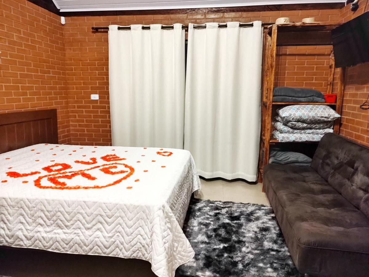 Chalé Encanto do céu Sapucaí-Mirim Esterno foto